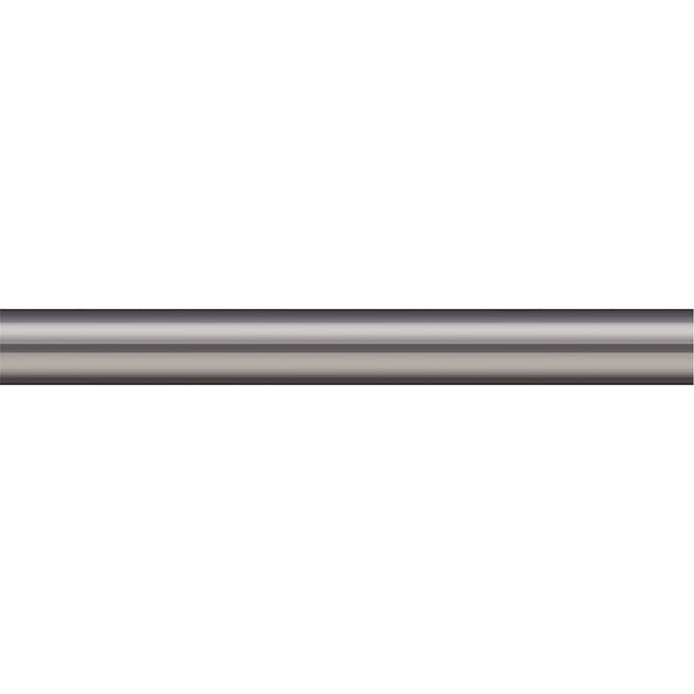 Micro 100 SR-500-6 Tool Bit Blank: 1/2" Dia, 6" OAL, Solid Carbide, Round