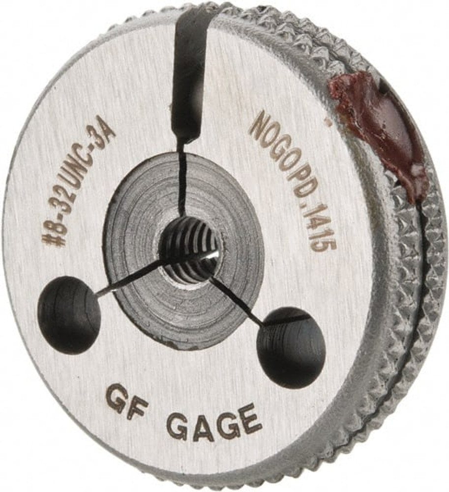 GF Gage R0164323ANK Threaded Ring Gage: #8-32 Thread, Class 3A, No Go