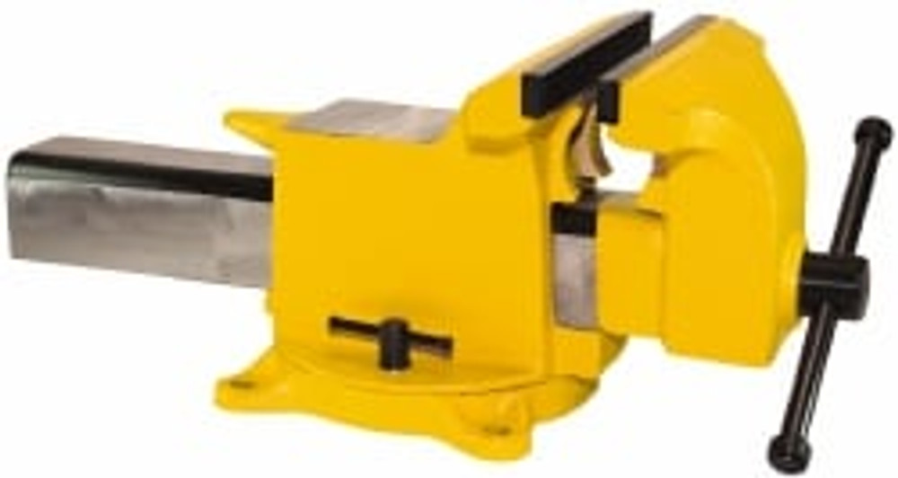 Gibraltar G56426 Bench & Pipe Combination Vise: 5" Jaw Width, 5" Jaw Opening, 2-5/8" Throat Depth