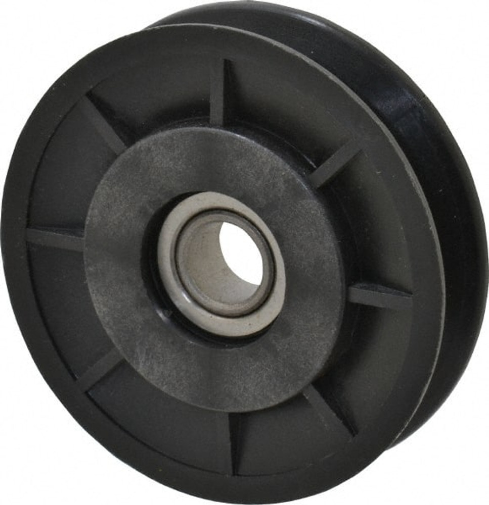 Fenner Drives VA3001RB0002 1/2 Inside x 3" Outside Diam, 1/2" Wide Pulley Slot, Glass Reinforced Nylon Idler Pulley