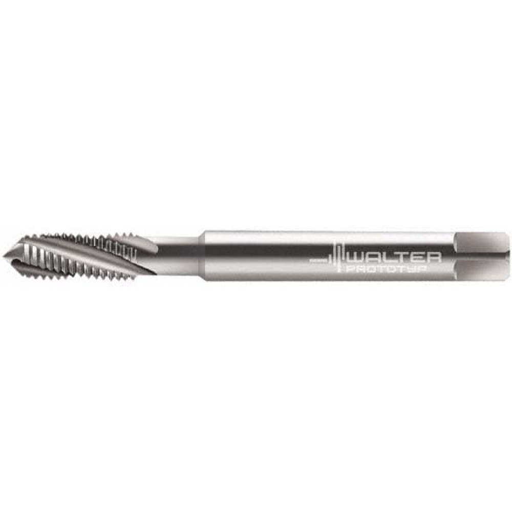 Walter-Prototyp 5076492 Spiral Flute Tap:  M5x0.8,  Metric,  3 Flute,  Modified Bottoming,  6HX Class of Fit,  Powdered Metal,  Bright/Uncoated Finish