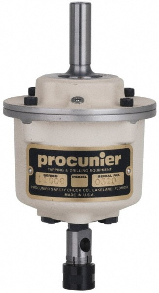 Procunier 12001 No. 6 Min Tap Capacity, 5/16 Inch Max Mild Steel Tap Capacity, 1MT Mount Tapping Head