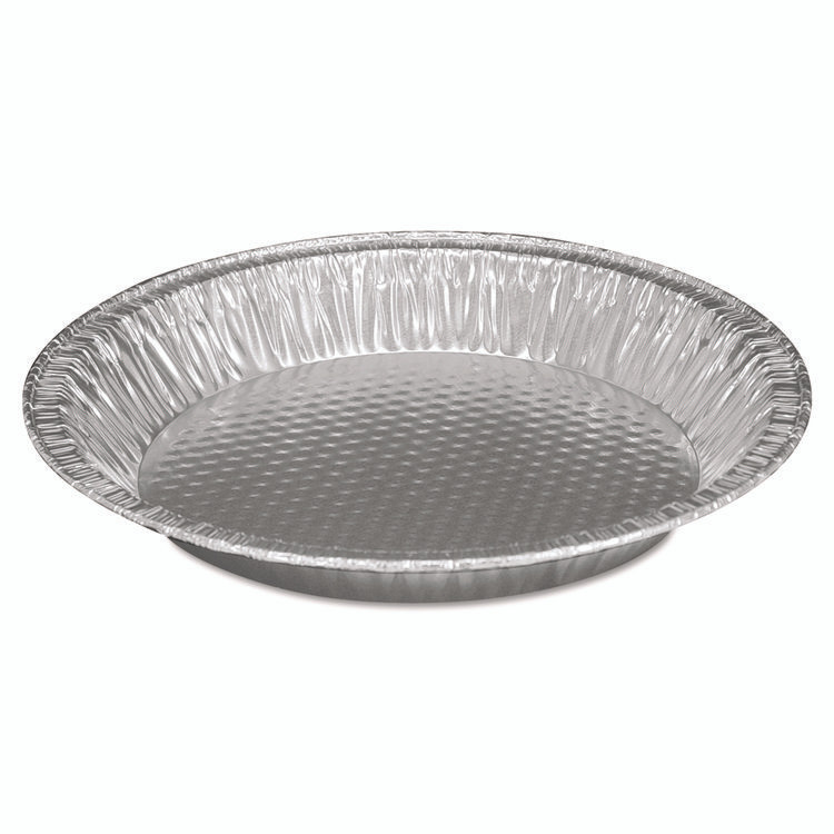 HFA INC 30535 Aluminum Pie Pan, #10, 9.63" Diameter x 1.22" h, 200/Carton