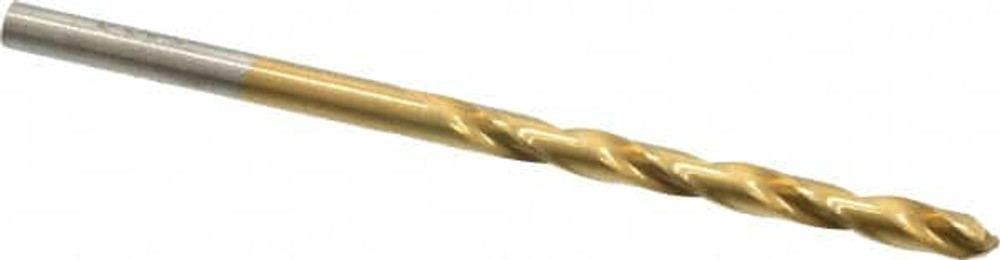 Chicago-Latrobe 41609 Jobber Length Drill Bit: 9/64" Dia, 135 &deg;, High Speed Steel