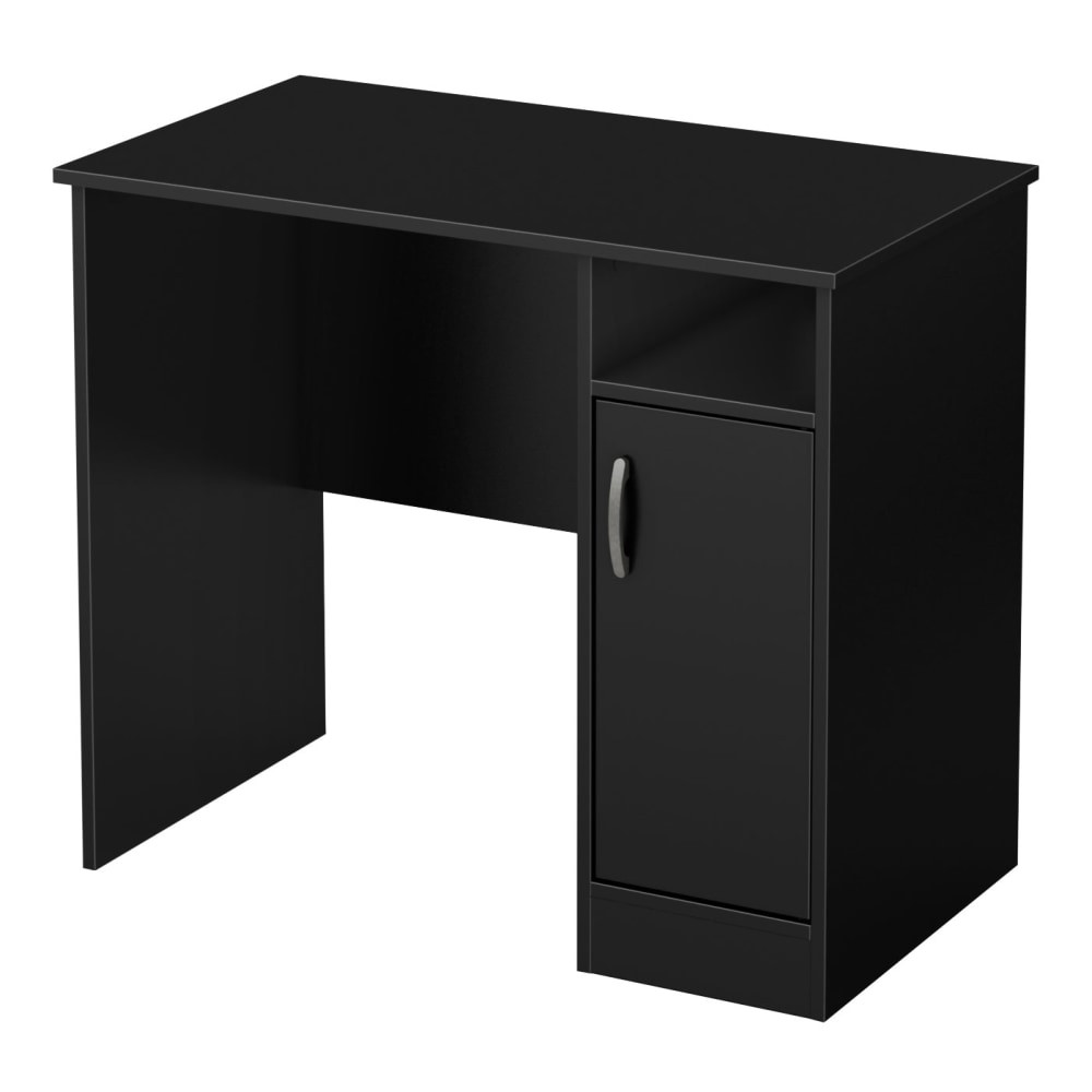 SOUTH SHORE IND LTD 7270075 South Shore Axess 34inW Computer Desk, Black