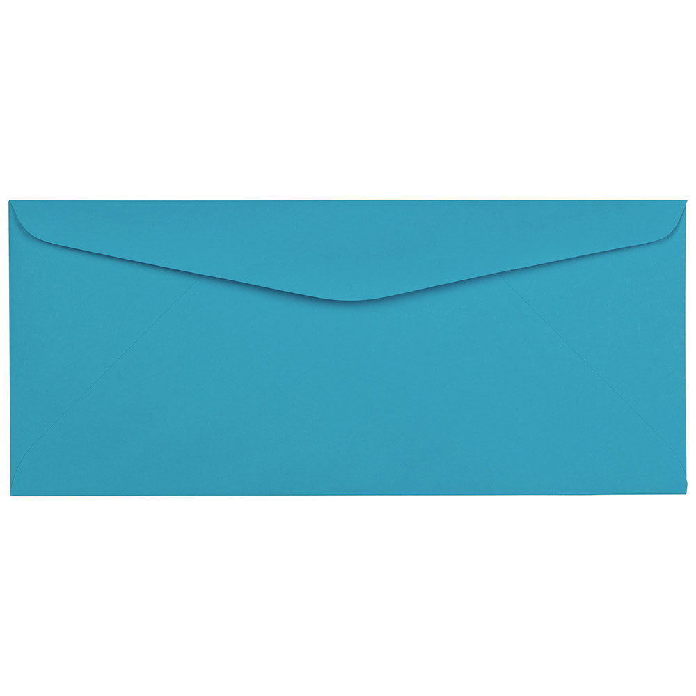 JAM PAPER AND ENVELOPE JAM Paper V018240  Booklet Envelopes, #9, Gummed Seal, Blue, Pack Of 50