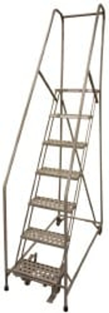 Cotterman D0460092-25 Steel Rolling Ladder: 7 Step