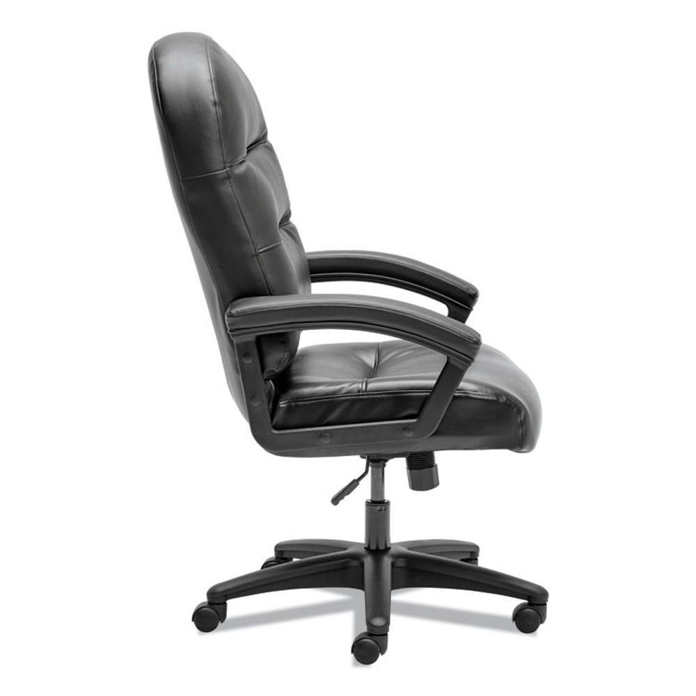 HON COMPANY 2095HPWST11T Pillow-Soft 2090 Series Executive High-Back Swivel/Tilt Chair, Supports Up to 250 lb, 16" to 21" Seat Height, Black