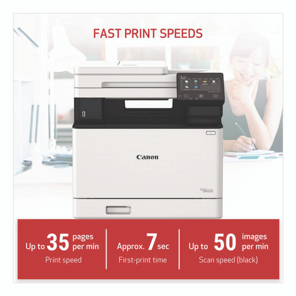 INNOVERA Canon® 5455C015 imageCLASS MF751Cdw Wireless Multifunction Laser Printer, Copy/Print/Scan