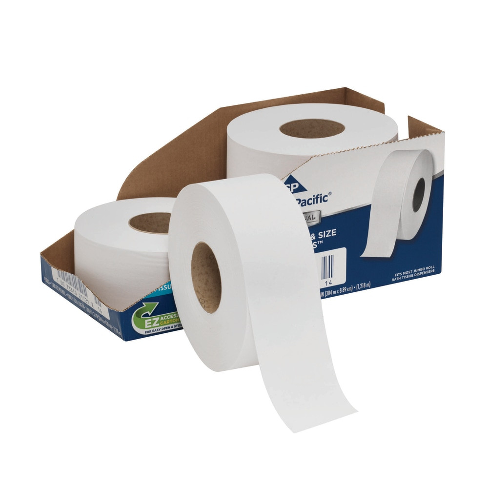 GEORGIA-PACIFIC CORPORATION Georgia-Pacific 2172114  PRO Convenience Pack Jumbo Jr. Roll 2-Ply Toilet Paper, 1000ft Per Roll, Pack Of 4 Rolls