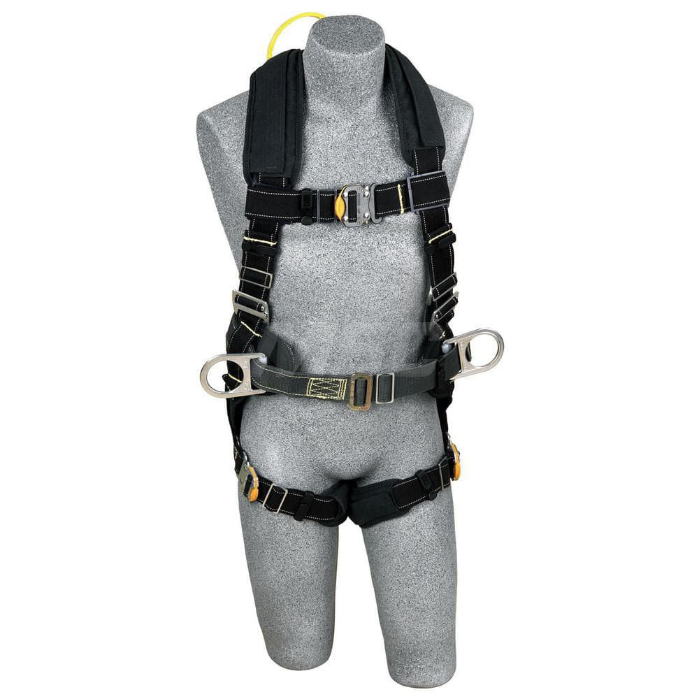 DBI-SALA 7012815813 Fall Protection Harnesses: 310 Lb, Construction Style, Size X-Large, For General Industry & Positioning, Nomex & Kevlar, Back