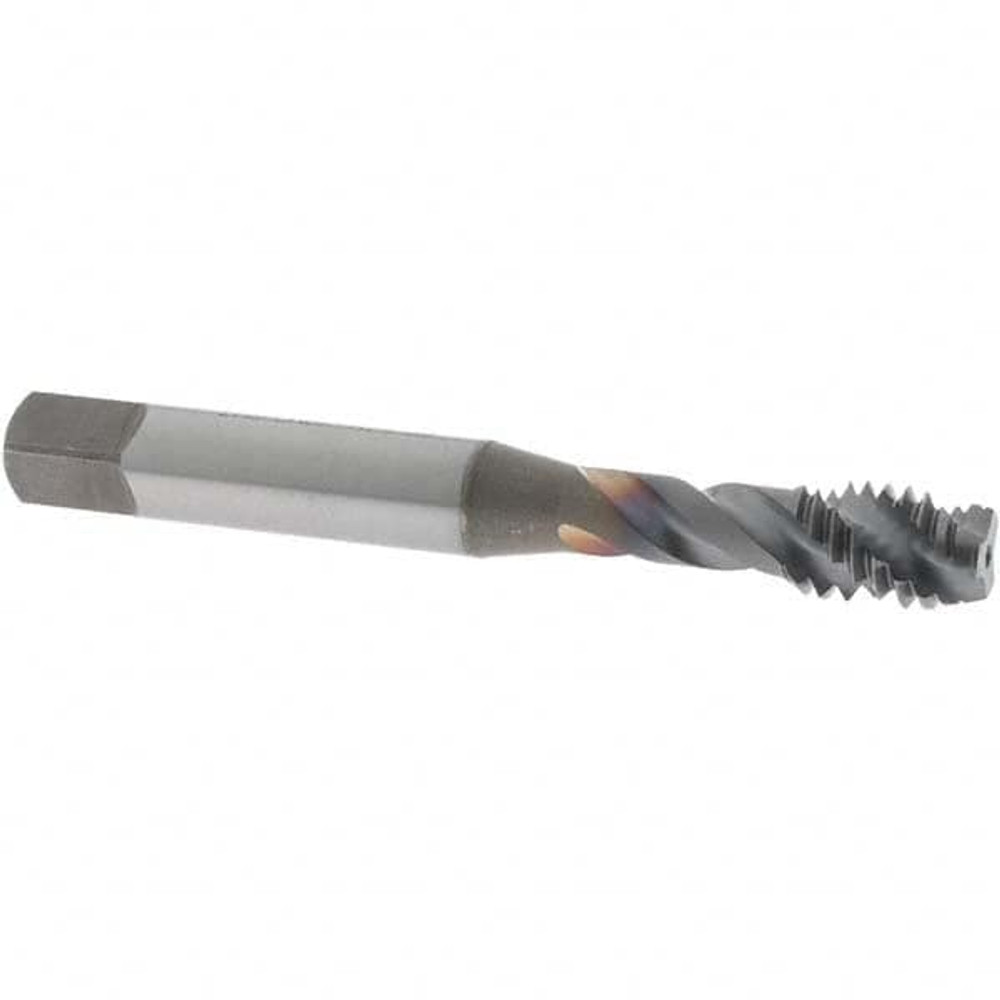 OSG 1732808 Spiral Flute Tap: 5/16-18 UNC, 3 Flutes, Modified Bottoming, 3B Class of Fit, Vanadium High Speed Steel, TICN Coated