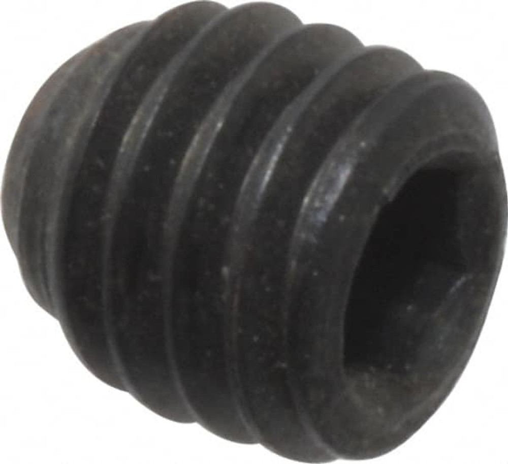 Unbrako 119397 Set Screw: #10-32 x 3/16", Cup Point, Alloy Steel, Grade 8