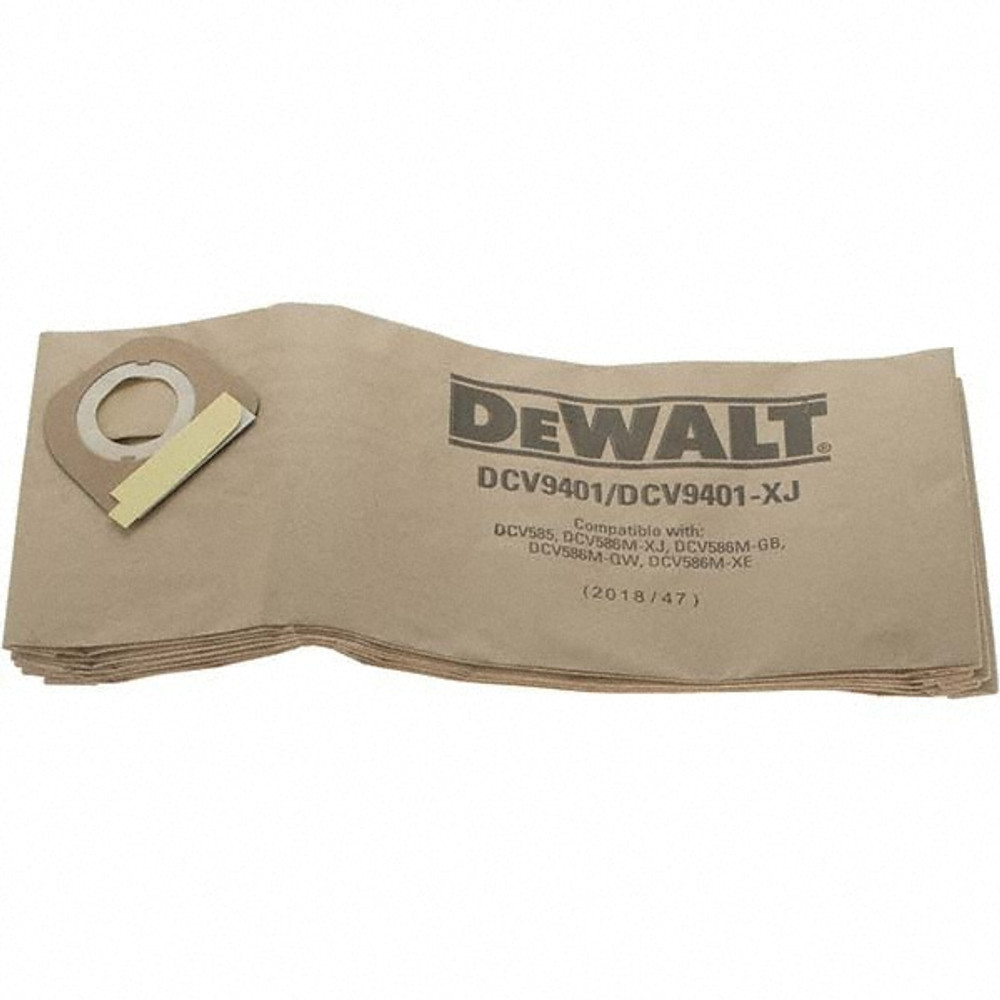 DeWALT DCV9401 Vacuum Cleaner Bags; Bag Type: Collection Bag ; Compatible Vacuum Capacity: 10gal (US)