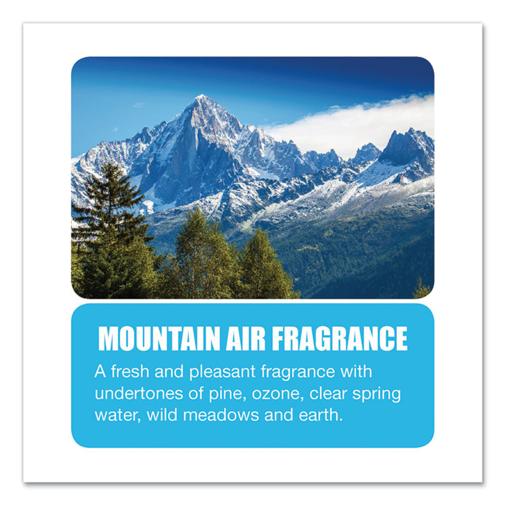 BIG D Industries 358 Water-Soluble Deodorant, Mountain Air, 32 oz Bottle, 12/Carton
