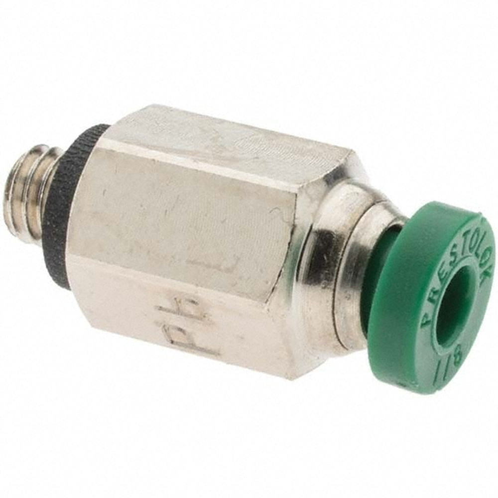 Parker 12525 Push-To-Connect Tube to Male & Tube to Male UNF Tube Fitting: #10-32 Thread, 1/8" OD