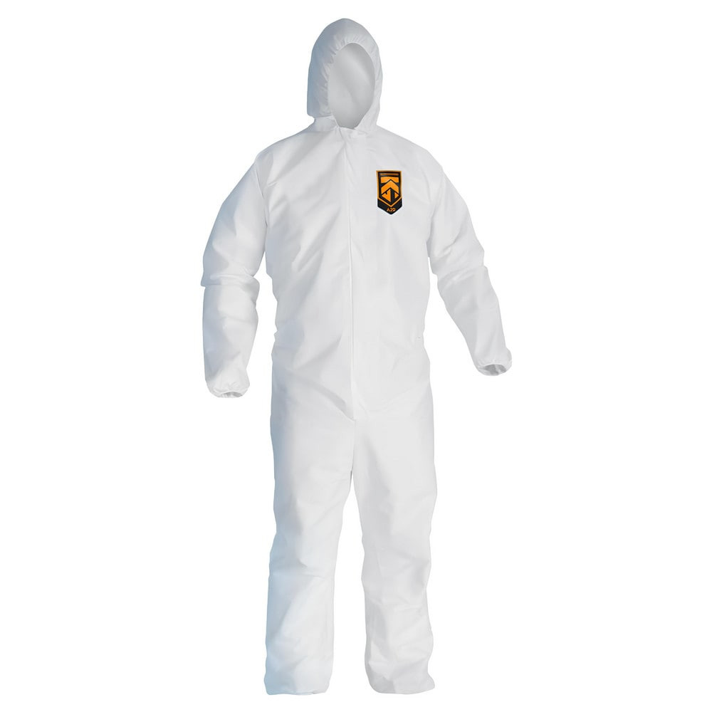 KleenGuard 41170 Disposable Coveralls: Size 2X-Large, SMS, Zipper Closure