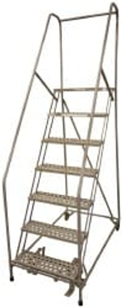 Cotterman D0460092-26 Steel Rolling Ladder: 7 Step