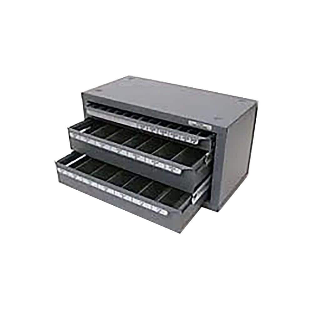 Huot BD80370 3 Drawer, 1/4-20 to 1-14 Tap Storage