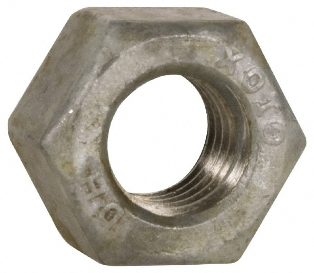 Value Collection MSC-72047707 1-1/4 - 7 UNC Steel Right Hand Heavy Hex Nut