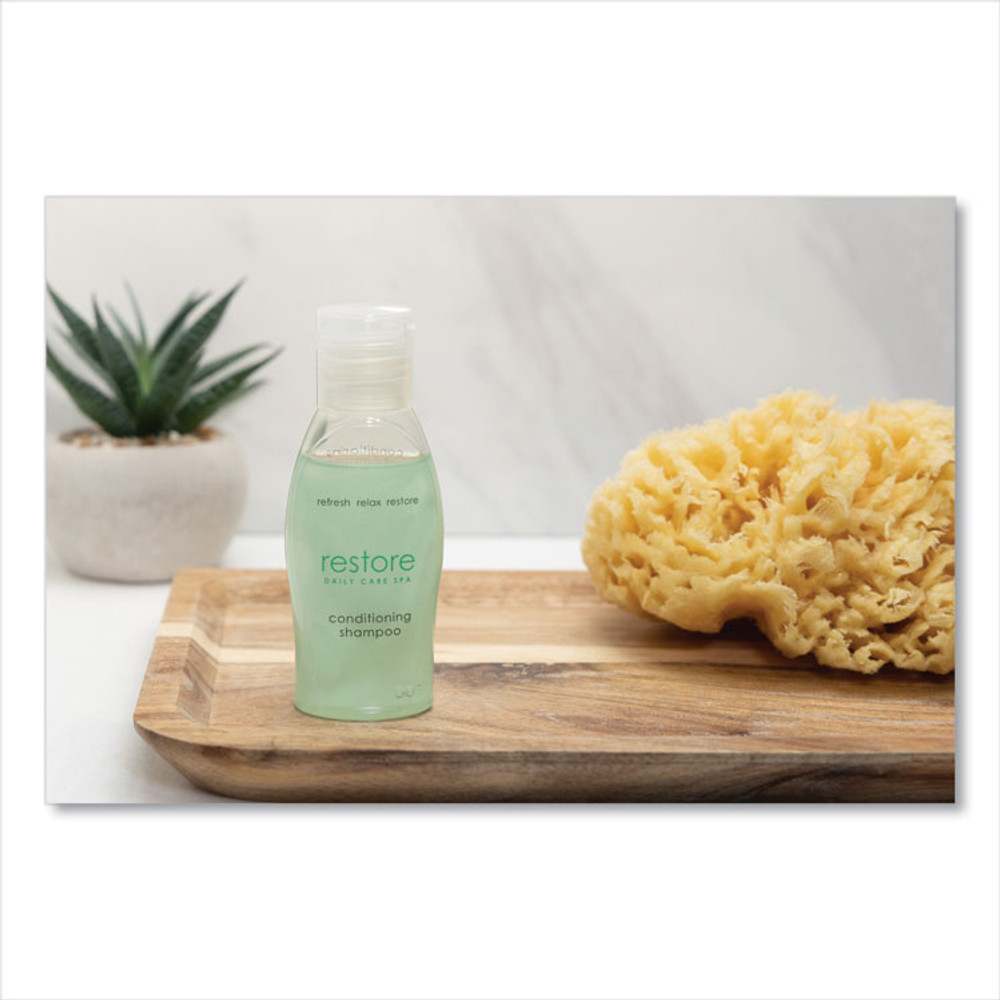 TRANSMACRO AMENITIES Dial® 06026 Restore Conditioning Shampoo, Clean Scent, 1 oz, 288/Carton