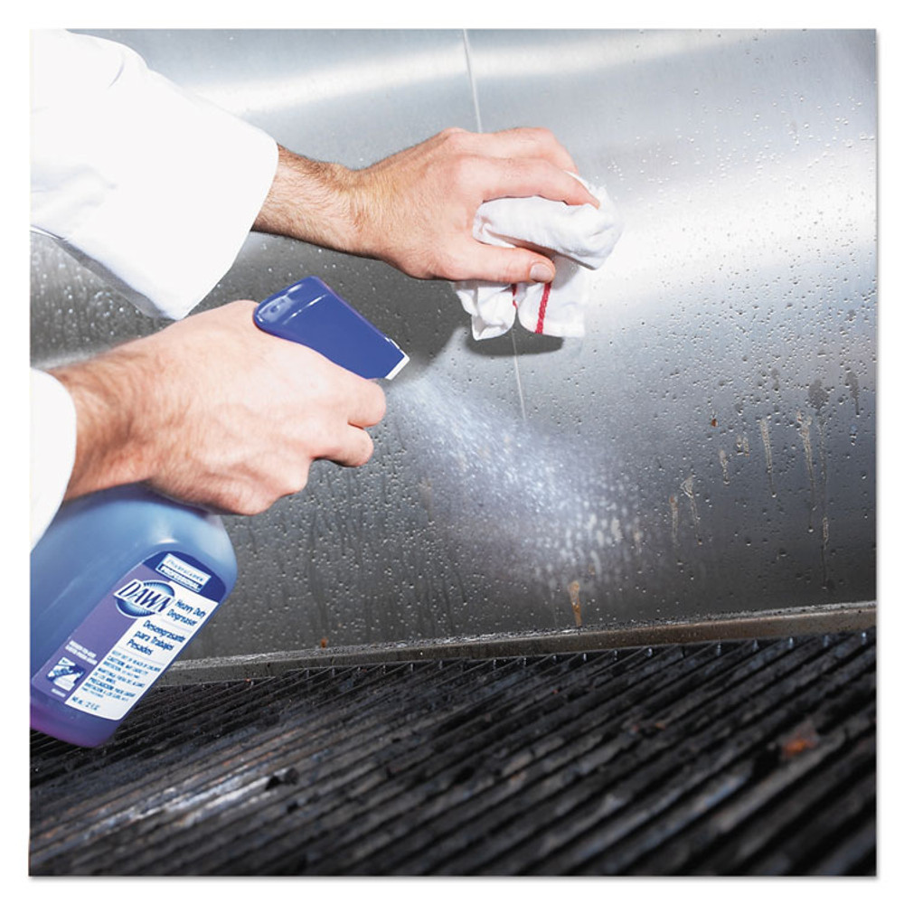 PROCTER & GAMBLE Dawn® Professional 04854 Heavy Duty Degreaser Spray, 32 oz Bottles, 6 Bottles and 2 Trigger Sprayers/Carton