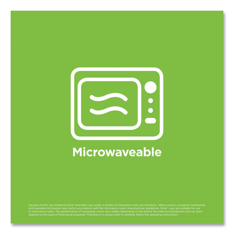 GEORGIA PACIFIC Dixie® 5356CD PerfecTouch Paper Hot Cups, 16 oz, Coffee Haze Design, 50/Pack