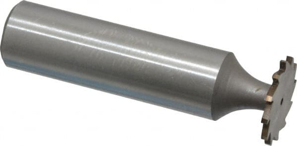 Whitney Tool Co. 20181 Woodruff Keyseat Cutter: 0.625" Cut Dia, 0.0469" Cut Width, 1/2" Shank Dia, Straight Tooth