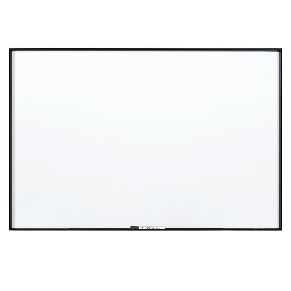 ACCO BRANDS USA, LLC NA4836FB Quartet Nano Magnetic Dry-Erase Whiteboard, 36in x 48in, Aluminum Frame With Black Finish