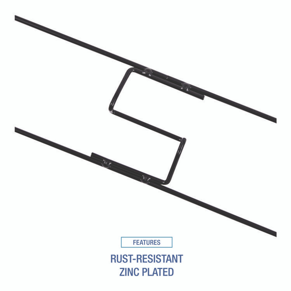 BOARDWALK 1418 Clip-On Dust Mop Frame, 18w x 5d, Zinc Plated