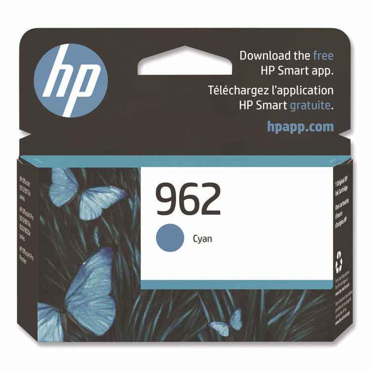 HP INC 3HZ96AN HP 962, (3HZ96AN) Cyan Original Ink Cartridge