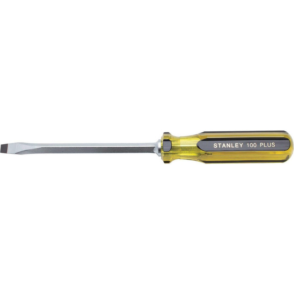 Stanley 66-176-A Slotted Screwdriver: 5/16" Width, 11" OAL, 6" Blade Length