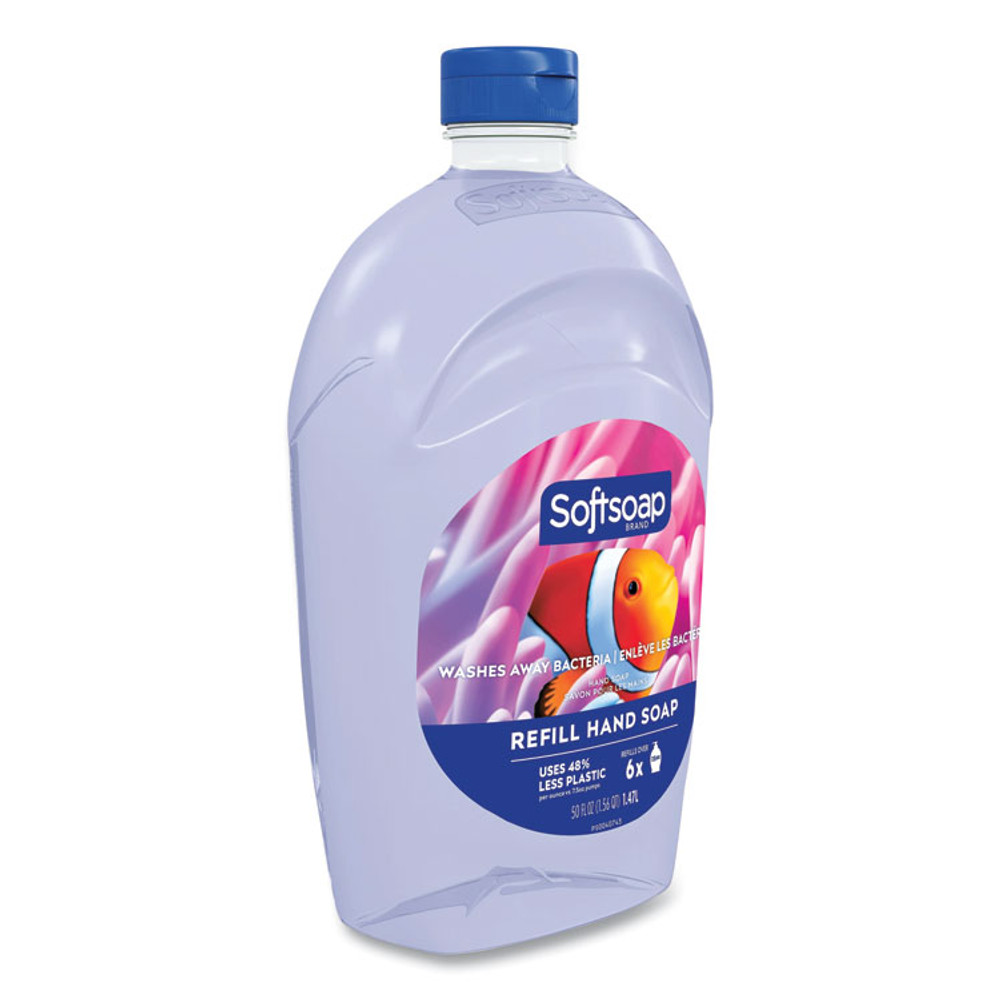 COLGATE PALMOLIVE, IPD. Softsoap® 45993EA Liquid Hand Soap Refill, Fresh Scent, 50 oz