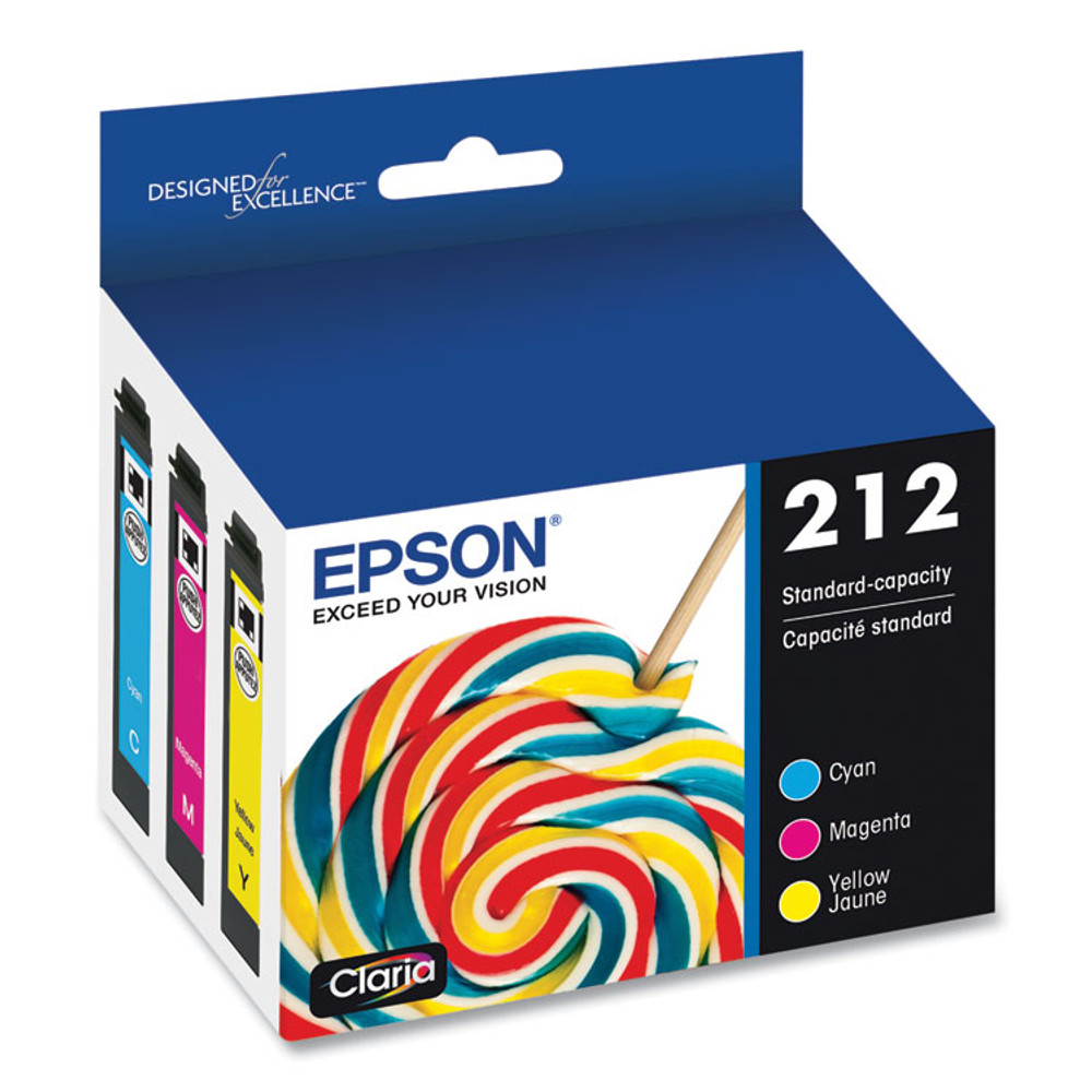 EPSON AMERICA, INC. T212520S T212520S (212) Claria Ink, Cyan/Magenta/Yellow