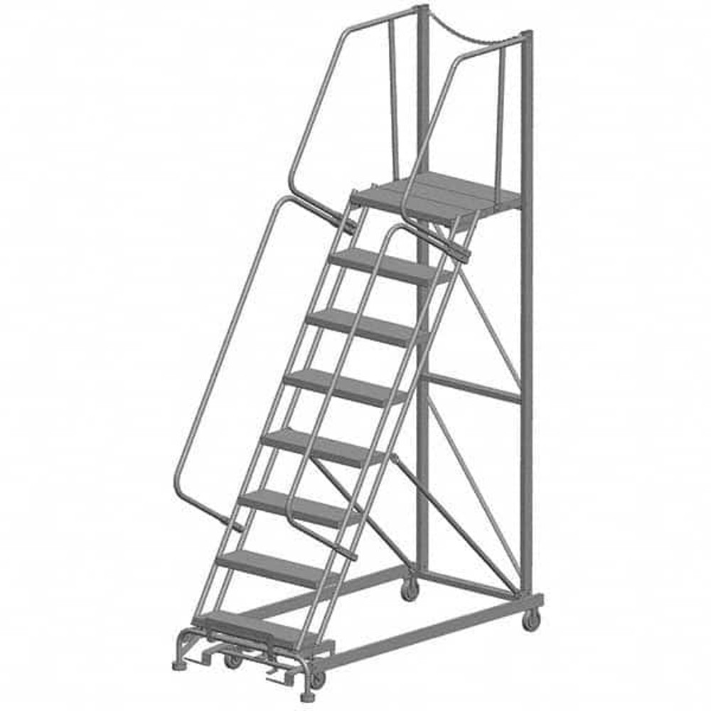 Ballymore 083214XKF RE-EX Steel Rolling Ladder: 8 Step