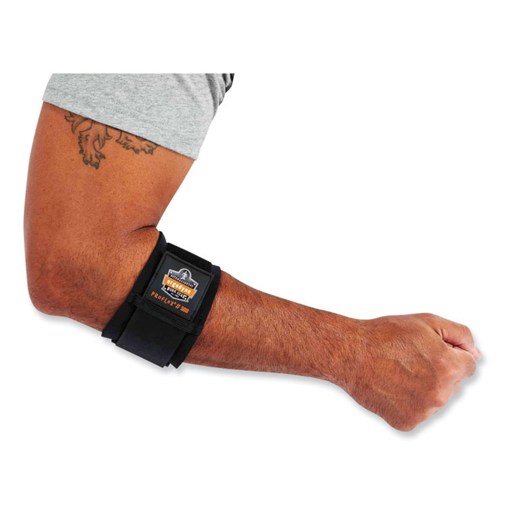 TENACIOUS HOLDINGS, INC. ergodyne® 16003 ProFlex 500 Elbow Brace Strap, Medium, Black