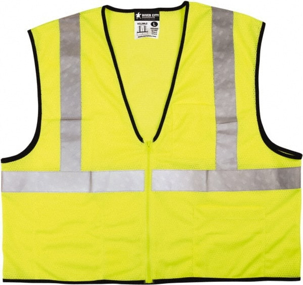 MCR Safety VCL2MLZX2 High Visibility Vest: 2X-Large