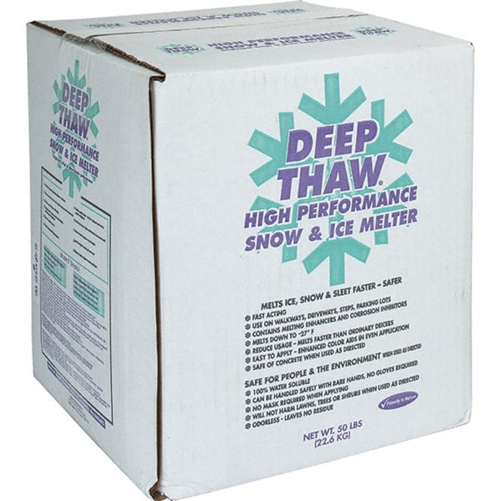 MSC 146906 Ice & Snow Melter & De-Icer: Granular, 50 lb Box