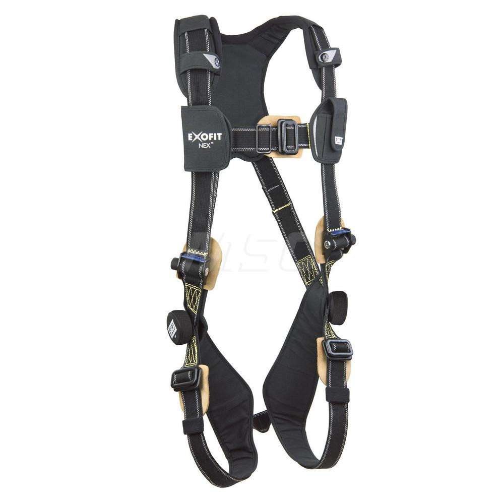 DBI-SALA 7012816323 Fall Protection Harnesses: 420 Lb, Arc Flash Style, Size X-Large, For General Industry, Nomex & Kevlar, Back