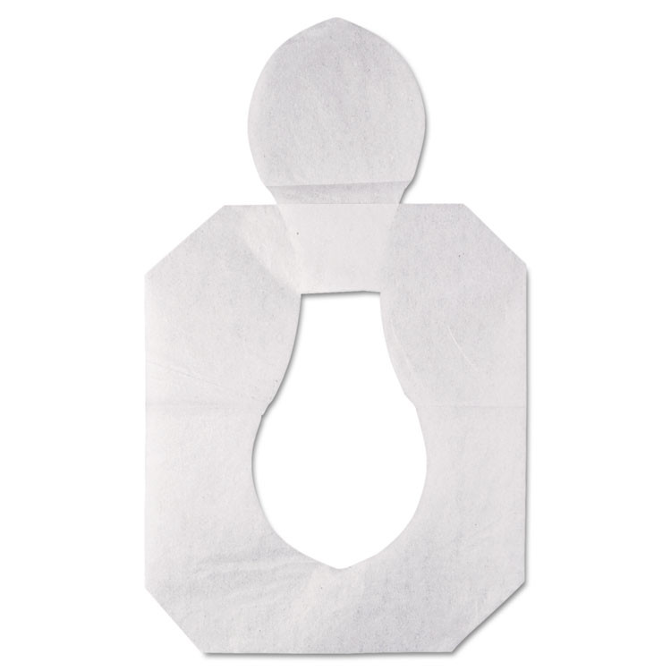 HOSPECO HG-1000 Health Gards Toilet Seat Covers, Half-Fold, 14.25 x 16.5, White, 250/Pack, 4 Packs/Carton