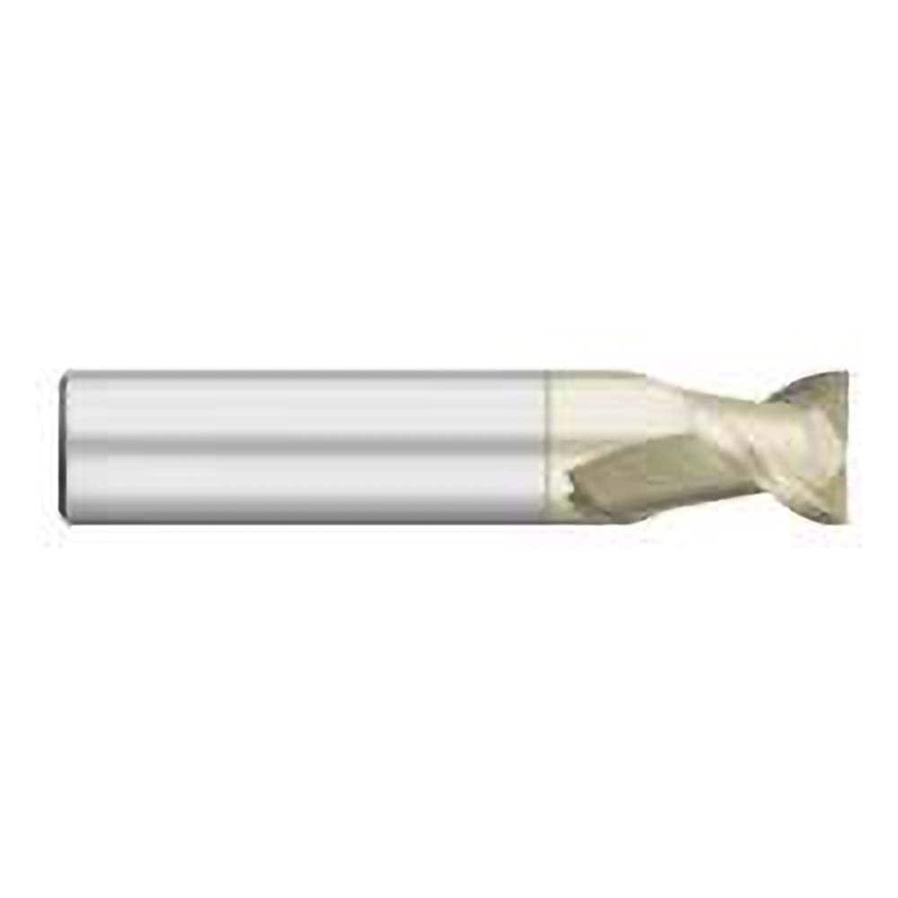 Titan USA TC62102 Square End Mill: 3/16" Dia, 3/8" LOC, 2 Flutes, Solid Carbide