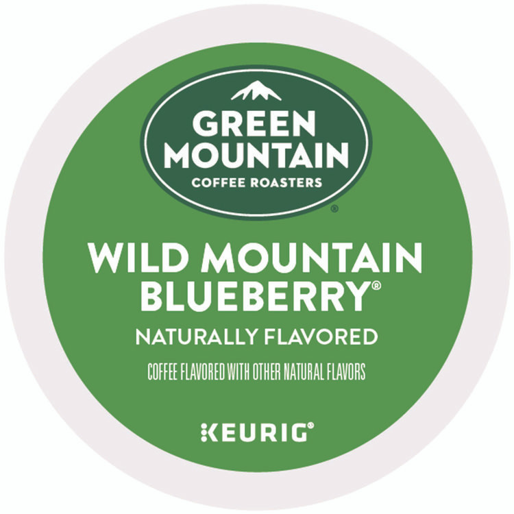 KEURIG DR PEPPER Green Mountain Coffee® 6783CT Fair Trade Wild Mountain Blueberry Coffee K-Cups, 96/Carton