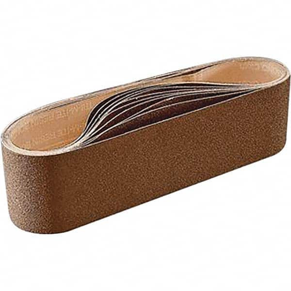 3M Abrasive Belt: 1" Wide, 132" Long, Aluminum Oxide 7010329409