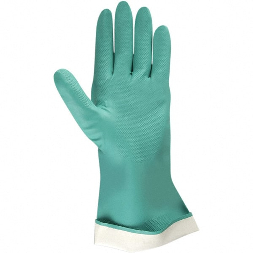 Cordova 4608 Chemical Resistant Gloves: Medium, 15 mil Thick, Unsupported