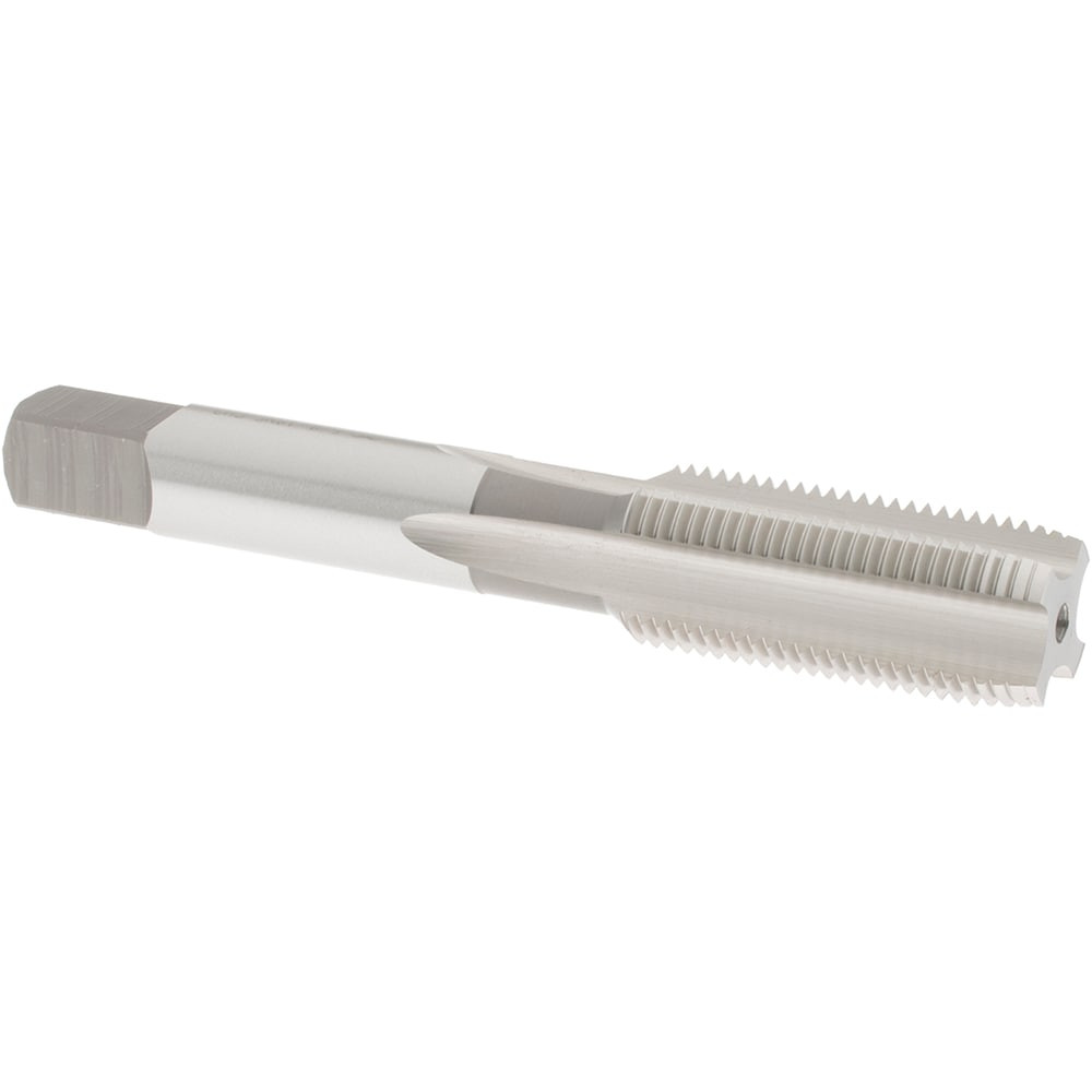 OSG 1114000 Straight Flute Tap: 5/8-18 UNF, 4 Flutes, Plug, High Speed Steel, Bright/Uncoated