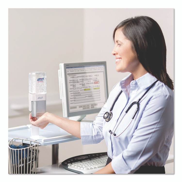 GO-JO INDUSTRIES PURELL® 584008WHT Surface Mount ES Everywhere System, White, 8/Pack