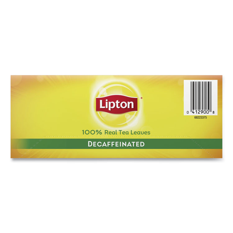 UNILEVER Lipton® 290 Tea Bags, Decaffeinated, 72/Box
