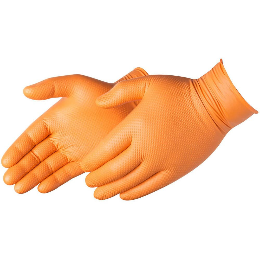 Liberty Safety 2028HOL Disposable/Single Use Gloves; Primary Material: Nitrile ; Package Quantity: 100 ; Powdered: No ; Grade: Industrial ; Thickness (mil): 8 ; Finish: Textured