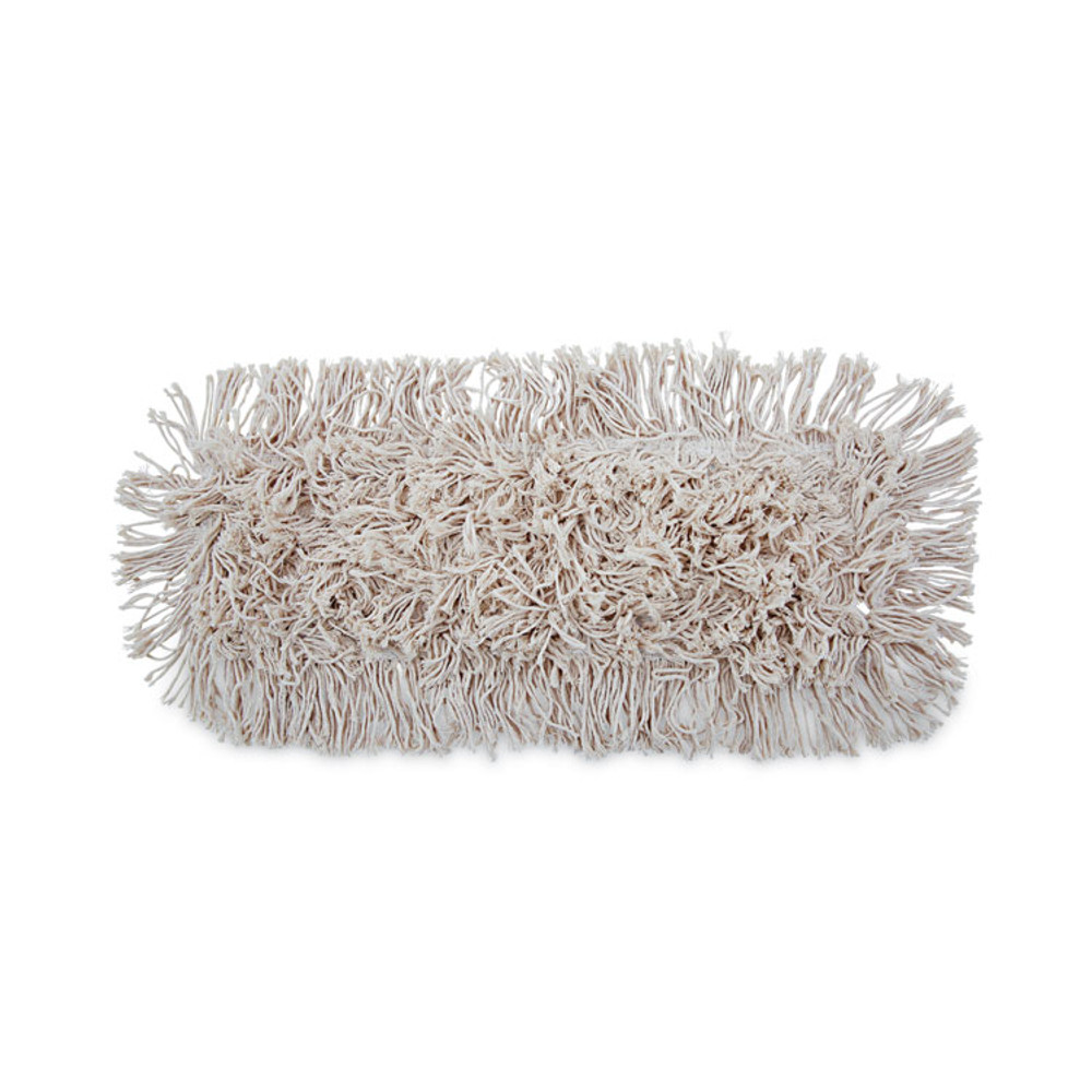 BOARDWALK 1312 Mop Head, Dust, Cotton, 12 x 5, White