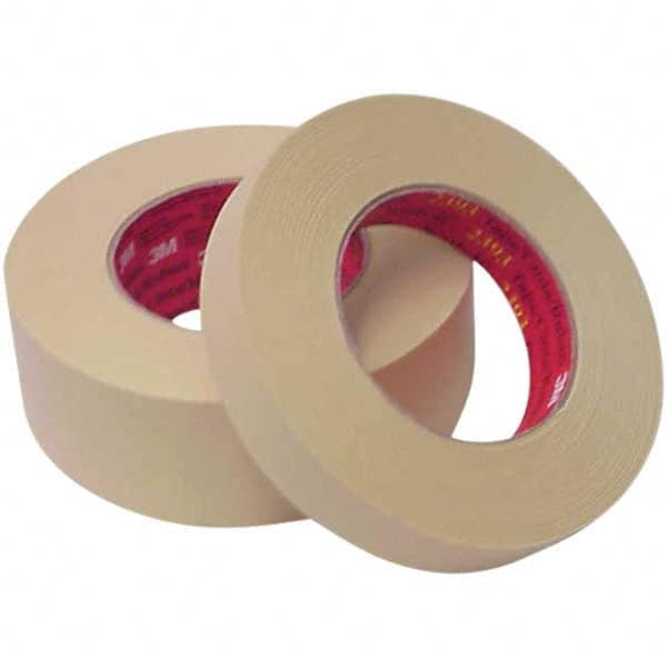 3M Masking Tape: 18 mm Wide, 55 m Long, 7.6 mil Thick, Tan 7100160346